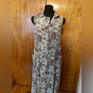 Cottagecore long floral dress